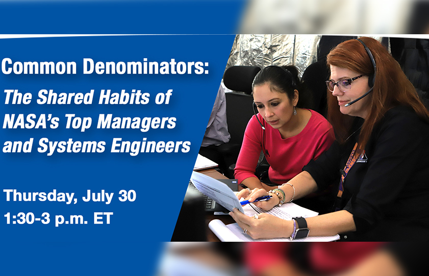 Common Denominators: The Shared Habits of NASA's Top Managers and ...